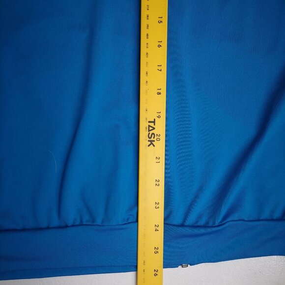 Adidas Ladies Size Large Climalite Turquoise Full Zip Athletic Jacket - Picture 11 of 11